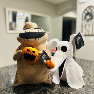 Disney’s- Nightmare Before Christmas- Oogie Boogie and Zero